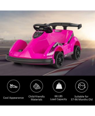 6V Kids Ride On Go Cart with Remote Control and Safety Belt