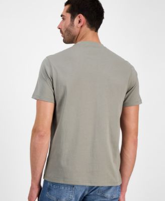 Men's Flower Triangle Short Sleeve Logo Graphic T-Shirt