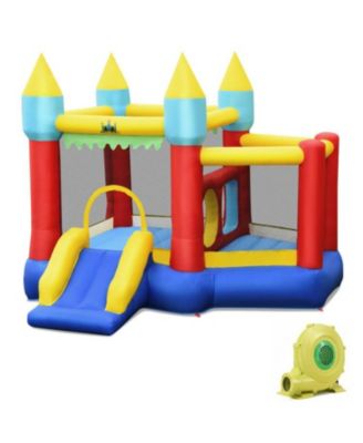 Kid's Inflatable Bouncer with Jumping Area and 480W Blower