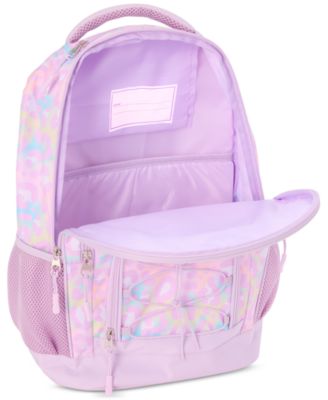 Big Girls Pastel Cheetah Backpack & Lunch Bag Set
