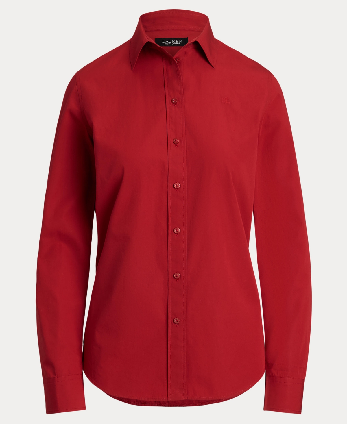 Lauren Ralph Women's Featherweight Cotton Shirt