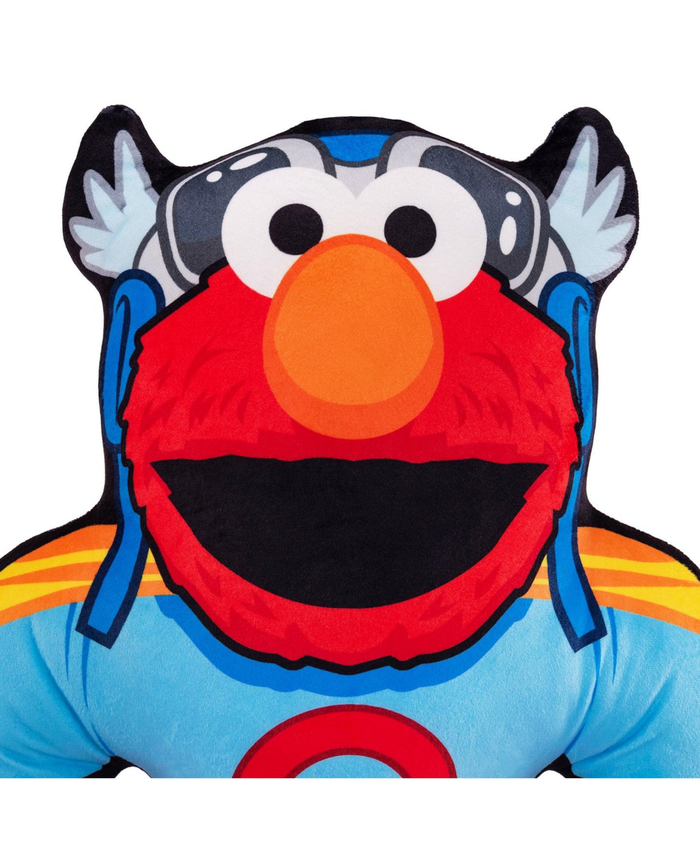 Детская мягкая игрушка Bleacher Creatures Sesame Street Elmo Superhero 22" Plush — фото 4