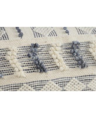 Wool Ottoman for Living Room Footrest and Cozy Home Decor