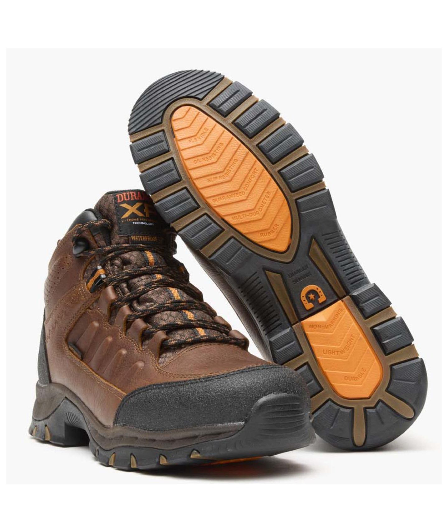 Мужские ботинки Durango Renegade XP Waterproof Hiking Boot, цвет: Тёмный земляной — фото 2