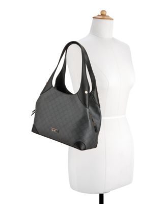 Eamon Triple Compartment Large Shoulder Bag