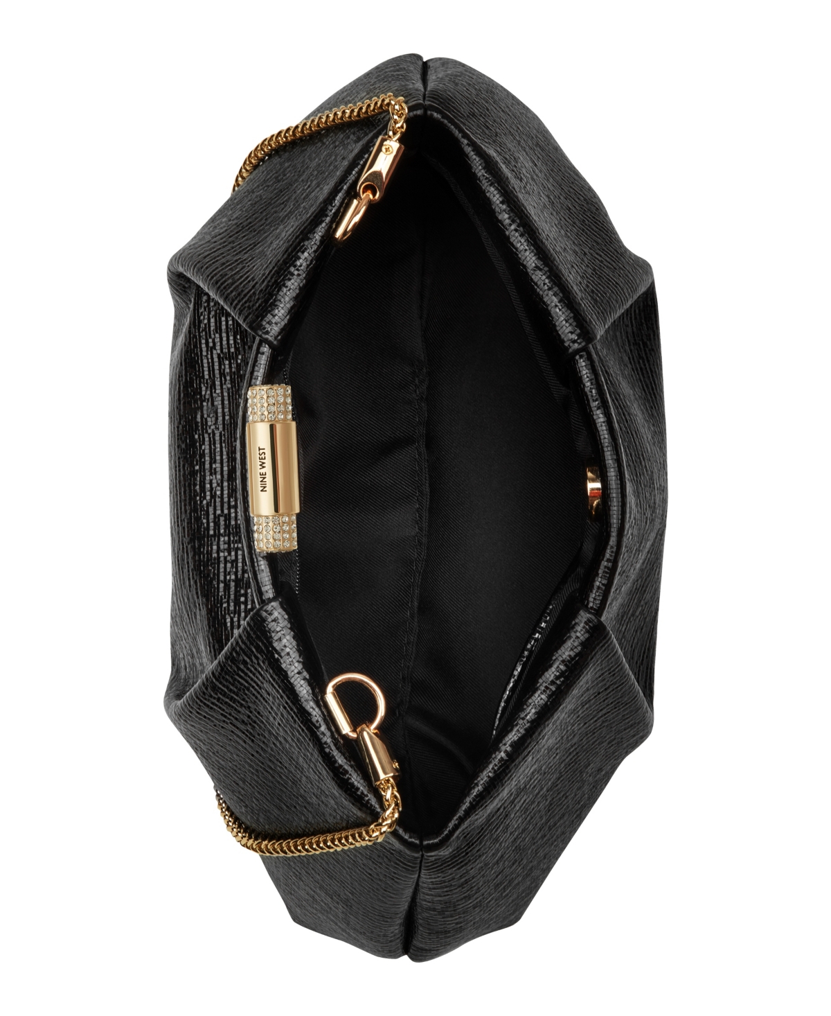 Nine West Cramer Small Convertible Clutch Bag In Black