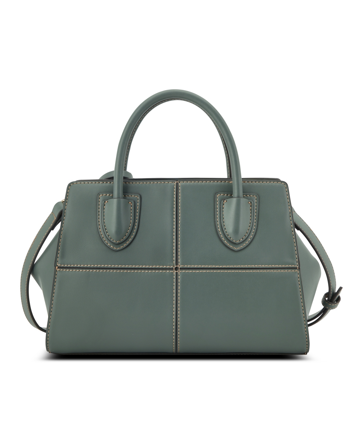 Nine West Paxtin Medium Satchel Bag In Green