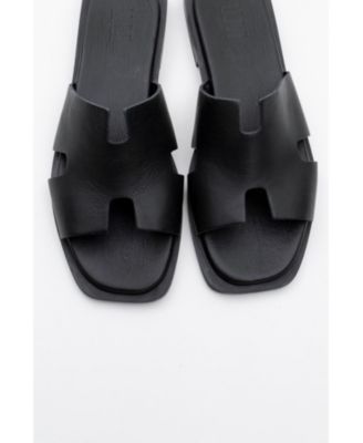Jez Leather Slide Sandal (Women)
