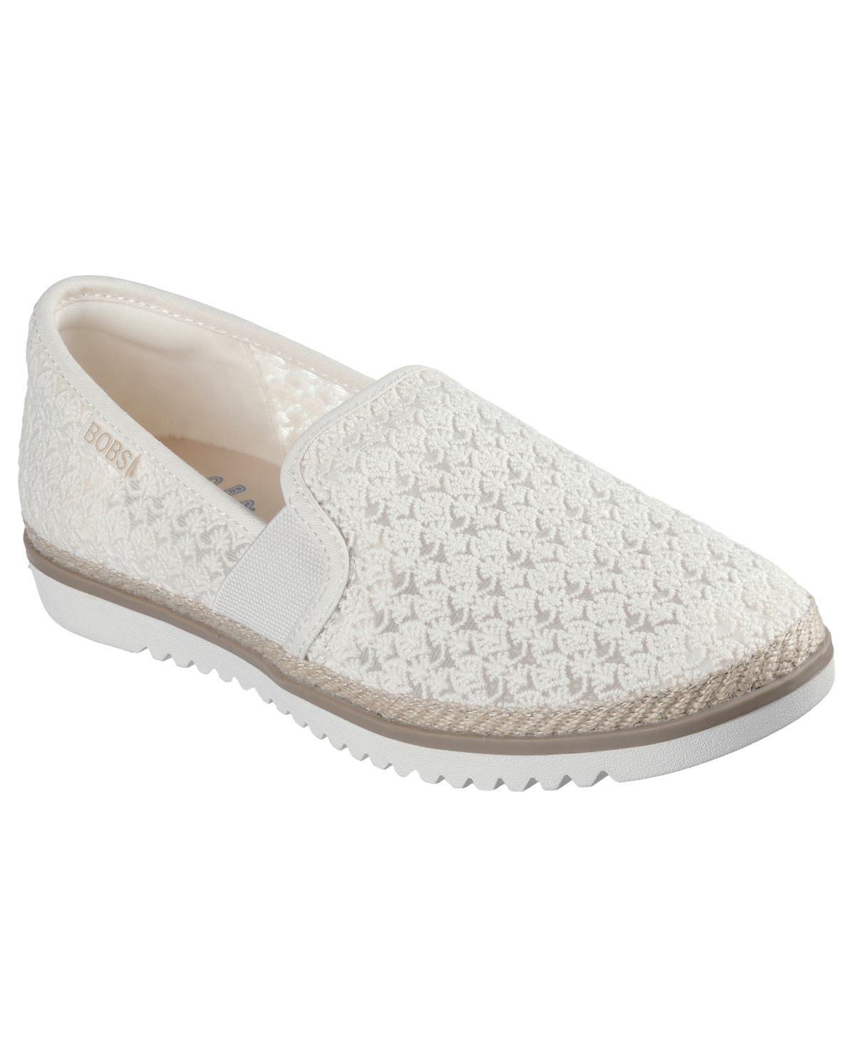 Women's Bobs Flexpadrille Lo - Too Ritz Slip-On Canvas Casual Sneakers from Finish Line - Natural