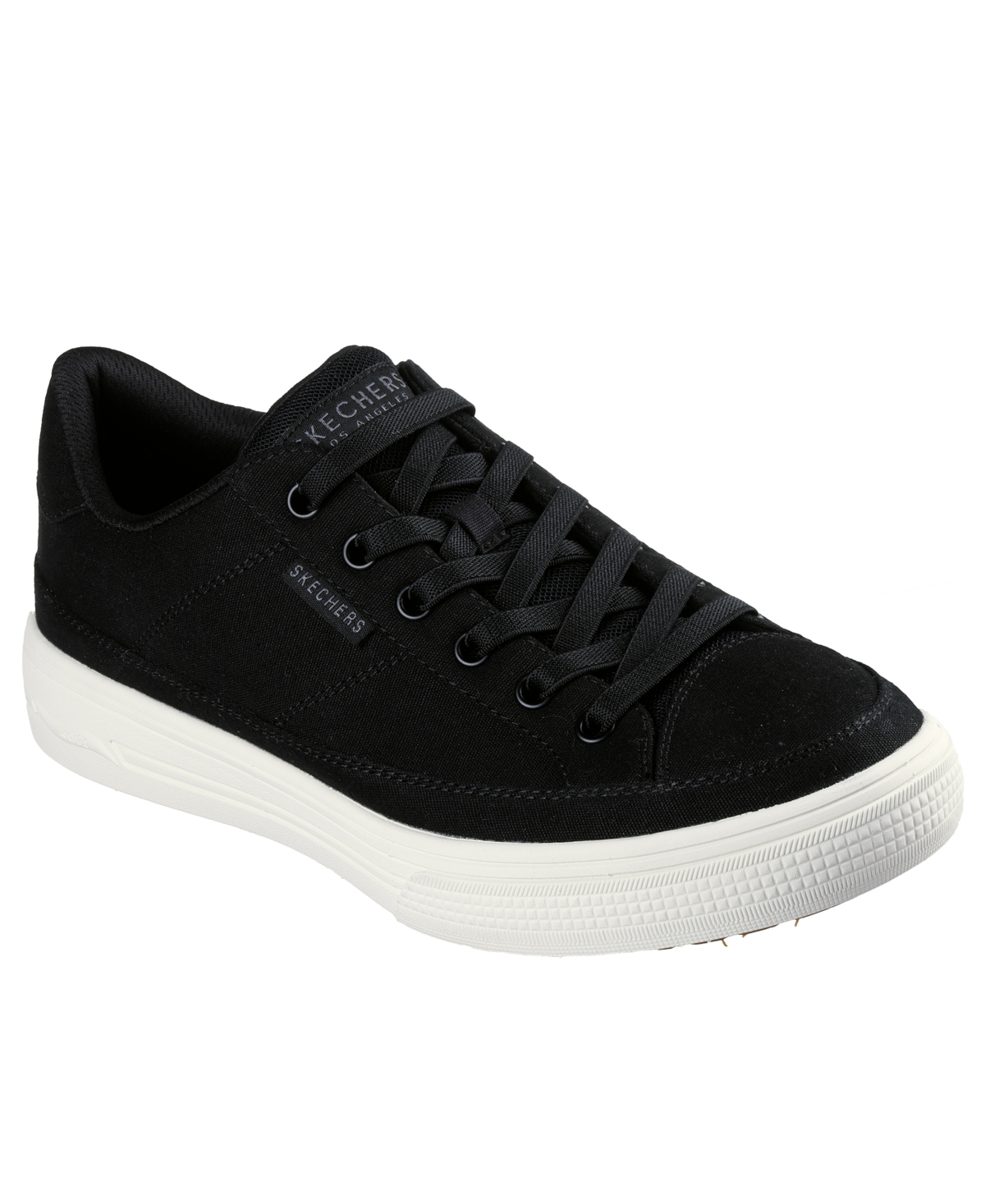 Men's Street Arch Fit Arcade - Meet Ya There Arch Support Wide-Width Casual Sneakers from Finish Line - Black