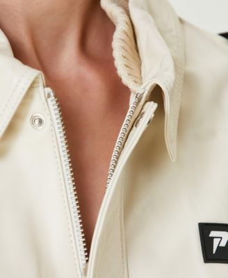 Women's Boomerang Biker Leather Jacket