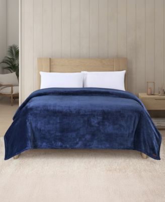 COLUMBIA SUPER SOFT PLUSH FLEECE BLANKET 