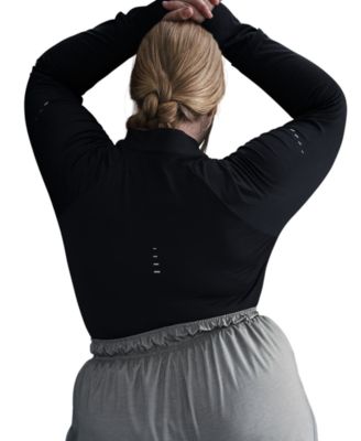 Plus Size Tempo Dri-FIT Mid-Rise Brief-Lined Running Shorts