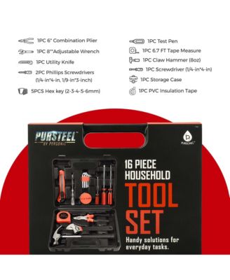 Car Vacuum, Handy Solutions 9-Piece Tool Kit & 11-in-1 Multifunction Tool Bundle  The Ultimate Home & Auto Essential Set