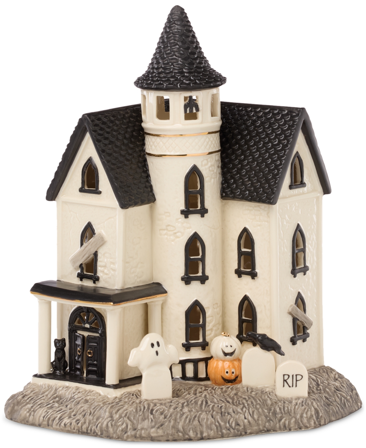 Lenox Vintage Halloween Led Manor Figurine In Multi