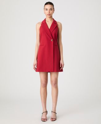 French Connection - Women's Whisper Halter Neck Blazer Dress