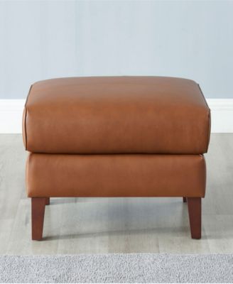Maui 29" Top Grain Leather Ottoman