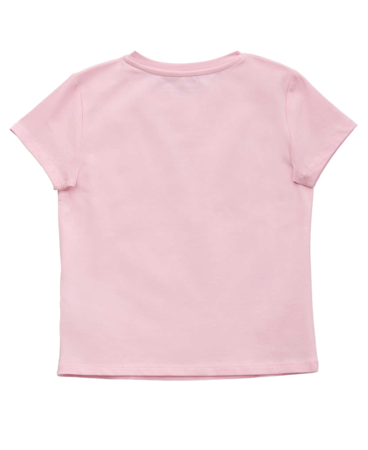 Guess Big Girl Short Sleeve T-Shirt with Plush Logo