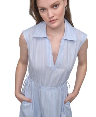 Women's Back-Cut-Out Sleeveless Maxi Dress