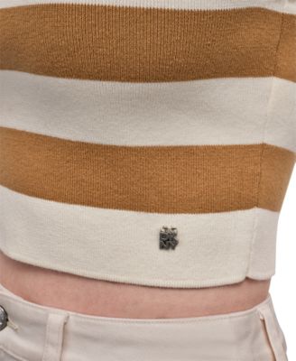 Women's Cropped Sleeveless Sweater