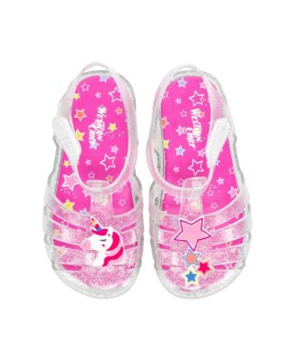 Little Girls Wonder Everglitter Unicorn Lighted Sandal