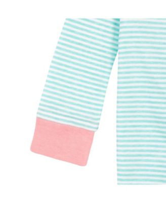 Toddler Girls 2-Pack Snug Fit Footed Cotton