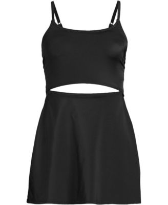 Women's Tugless Monokini Swim Dress Swimsuit