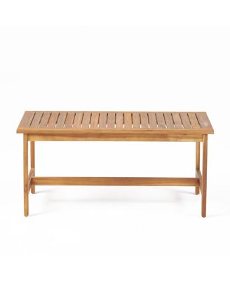 Outdoor Acacia wood  2 Club Chair And Table