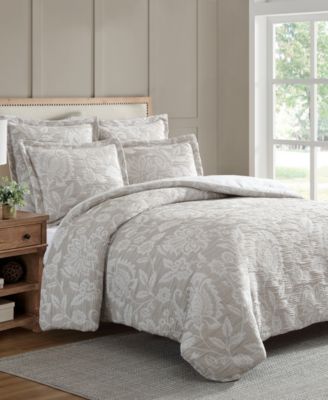 Sarrah Textured 3 Pc. Duvet Cover Sets