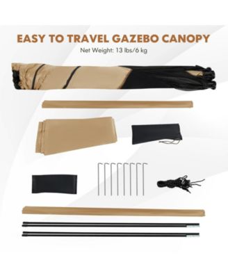 Pop Up Gazebo with Netting and Carry Bag