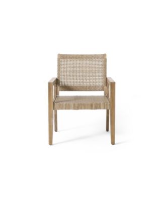 Streamdale Wicker & Acacia Club Chairs (Set of 2)