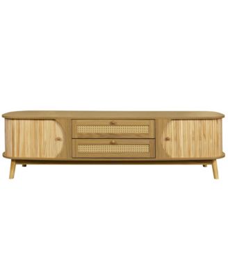 Streamdale Rattan TV Stand for TVs up to 75''