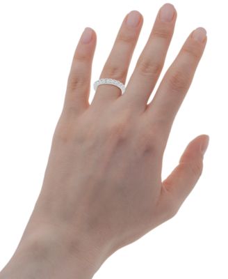 Diamond Stretch Flexible Eternity Band (1 ct. t.w.) in 14k White or Yellow Gold