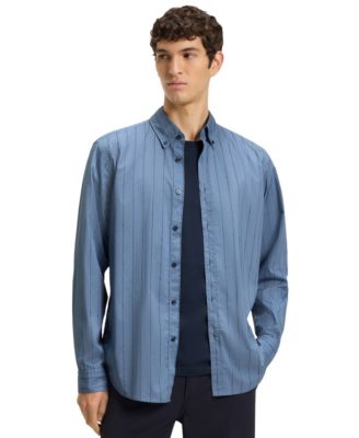 Hugo Boss - BOSS by  Men's Printed Cotton Poplin Dress Shirt