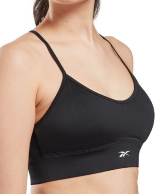 Reebok - Women's ID Train Tri-Back Mid-Impact Sports Bra
