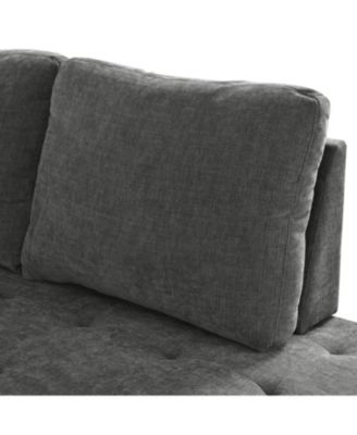 Streamdale Mirod L-Shaped Sectional Sofa with Pull-Out Bed & Storage