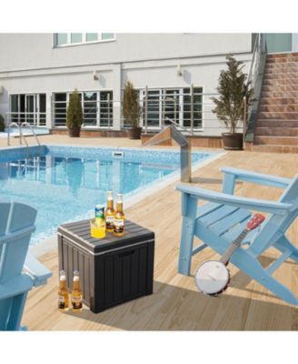 10 4-in-1 Gallon Storage Cooler for Picnic and Outdoor Activities