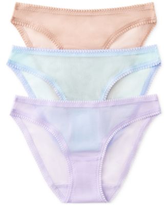 On Gossamer - Women's 3-Pk. Mesh Hip Bikini Underwear