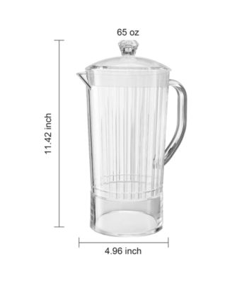 Lighthouse Ribbed Pitcher