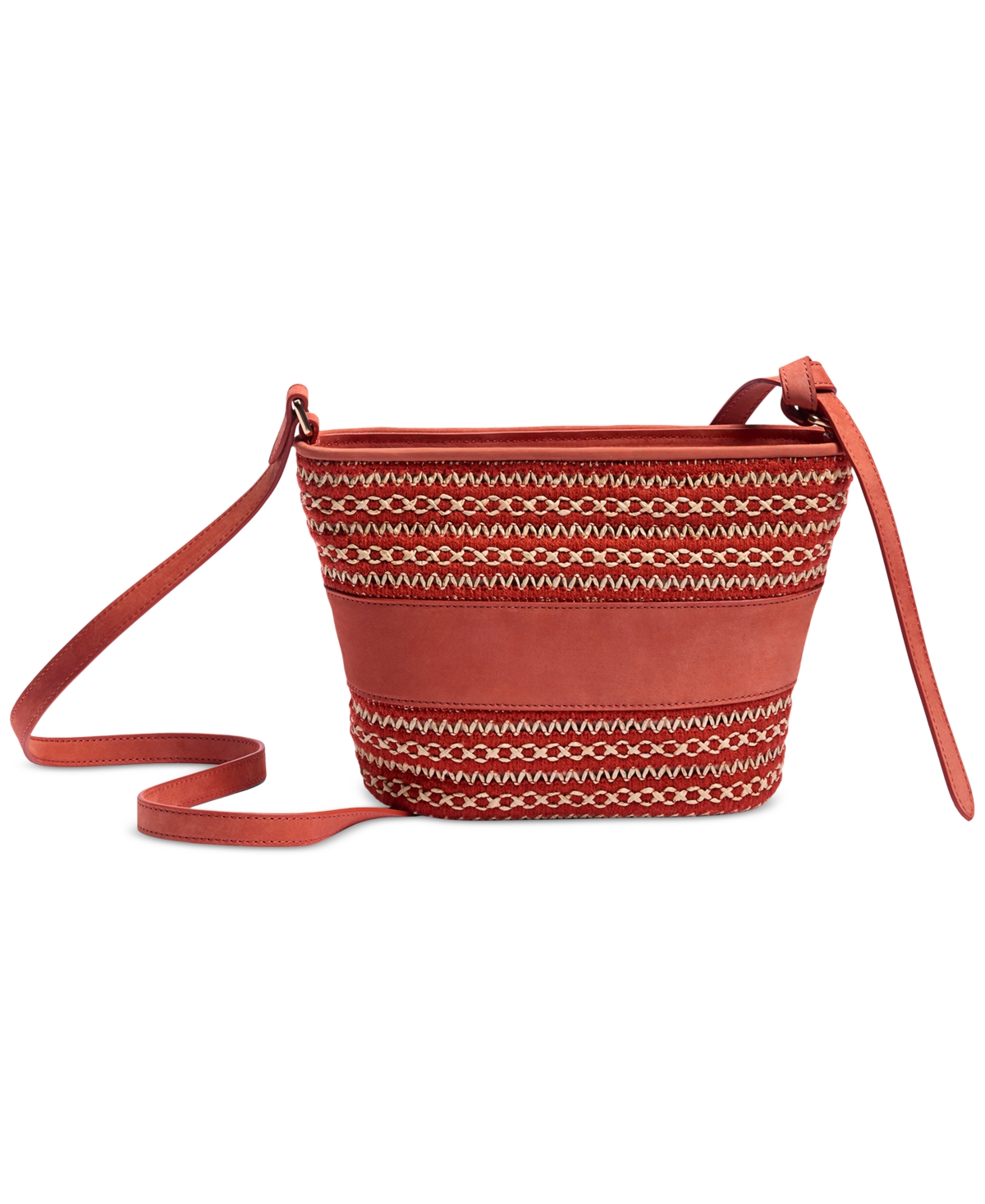 Sam Edelman Khiara Leather Espadrille Fan Crossbody Bag