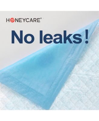 All-Absorb, X-Large  Dog and Puppy Training Pads, Ultra Absorbent and Odor Eliminating, Leak-Proof 5-Layer Potty Training Pads with Quick-Dry Surface, Blue 28" x 34 inch 80t