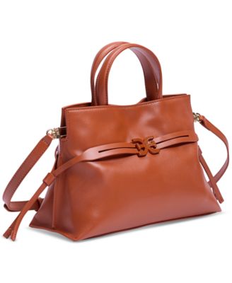 Poppy Small Leather Drawstring Crossbody