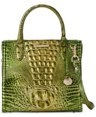 Caroline Melbourne Small Leather Satchel