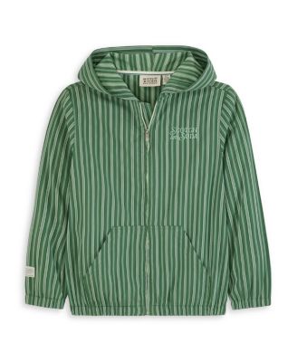 Big Boys Novelty Front Zip Jacket