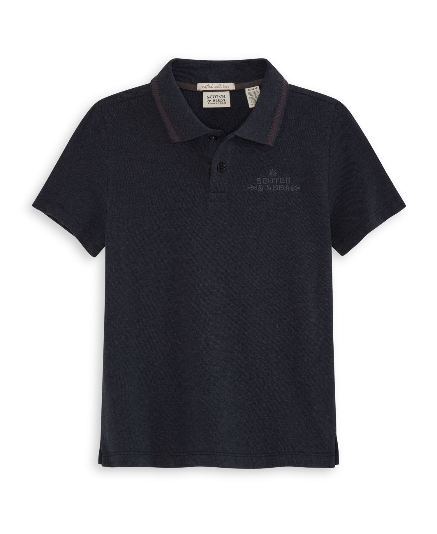 Big Boys Heather Pique Polo Shirt