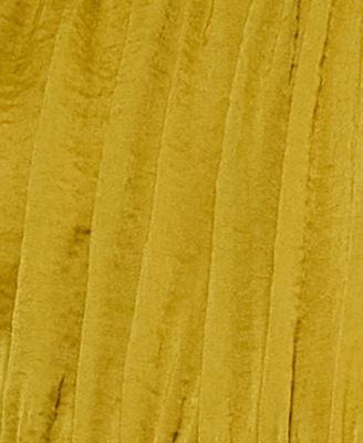 Juniors' Gathered Satin Sleeveless A-Line Dress