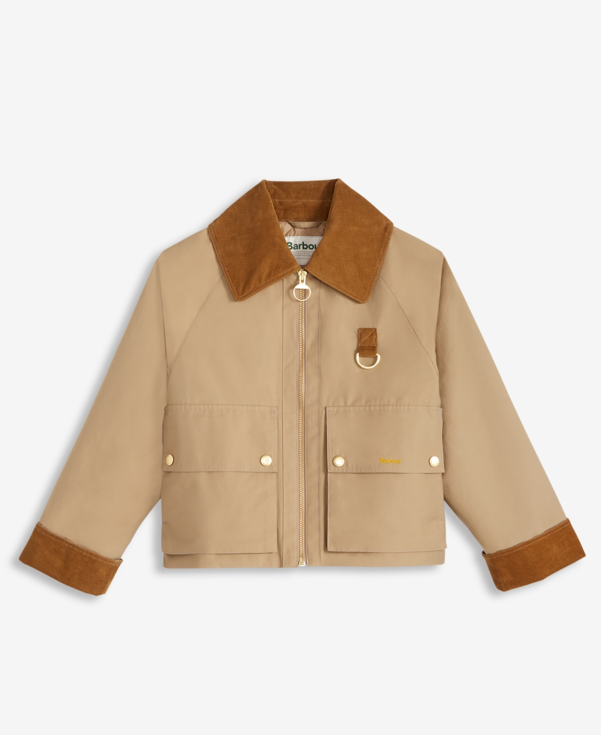 Barbour Women's Nora Oversized-collar Utility Jacket