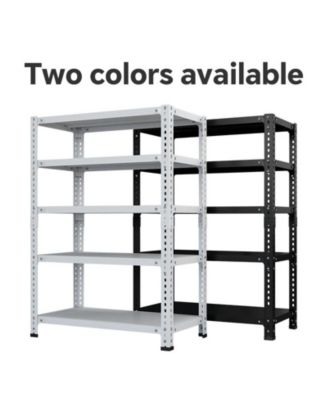 Household storage rack, adjustable display rack, basement balcony storage rack, carbon steel storage rack, 120cm 50cm 180cm, five floors