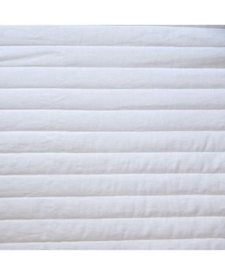 French Linen Channel Stitch Quilt and Sham Set - Twin/Twin XL