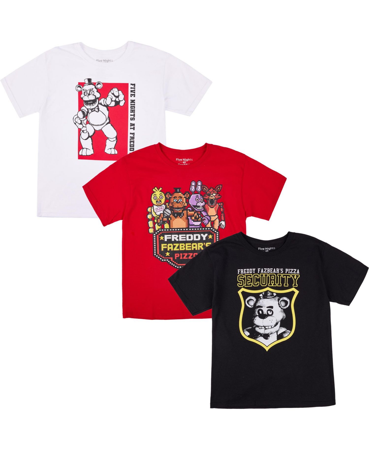 Big Boys Bioworld Youth T-Shirt 3pk-Medium